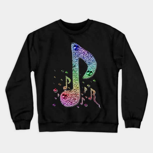 music Crewneck Sweatshirt by divs